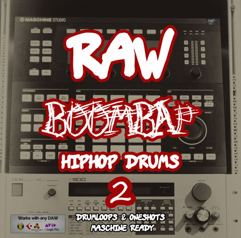 Raw BoomBap HipHop Drums Vol.2