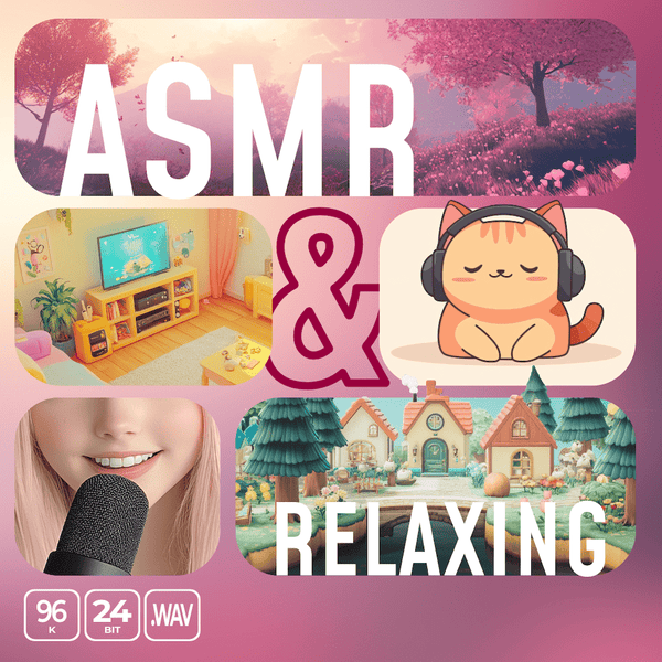 ASMR Style Close-up Sound Effects Library