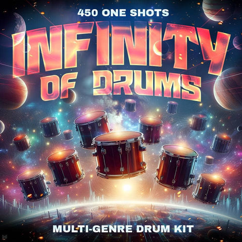 Infinity Of Drums - Multi-Genre Drum Kit (459+ One Shots)