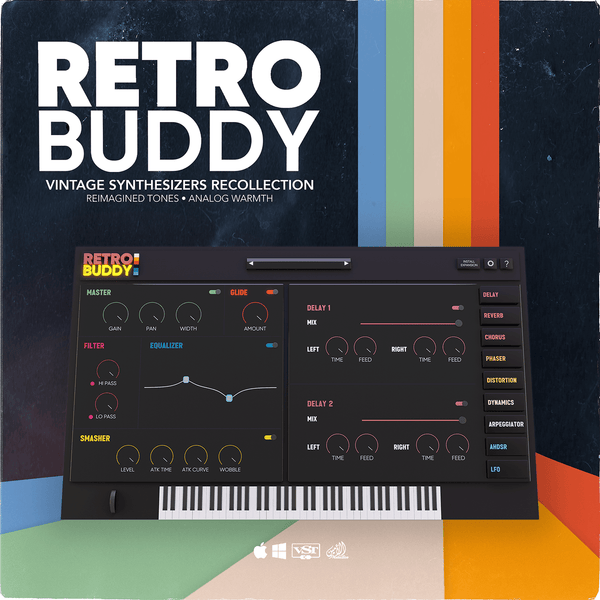 Retro Buddy: 850+ Analog Instruments (VST-AU)