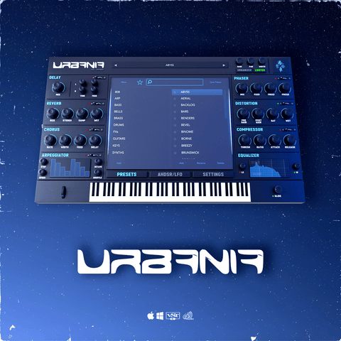 Urbania: 1200 Instruments (VST-AU)