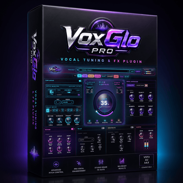 VoxGlo Pro – Vocal Tuning & FX Plugin