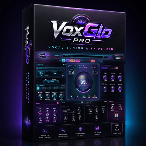 VoxGlo Pro – Vocal Tuning & FX Plugin