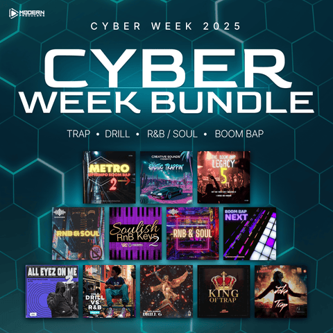 Cyber Week Bundle 2025 - 12 Packs: Drill, Trap, RnB & Boom Bap