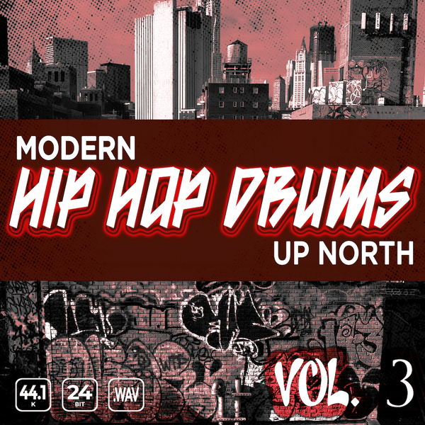 Modern Up North Hip Hop Drums Vol. 3