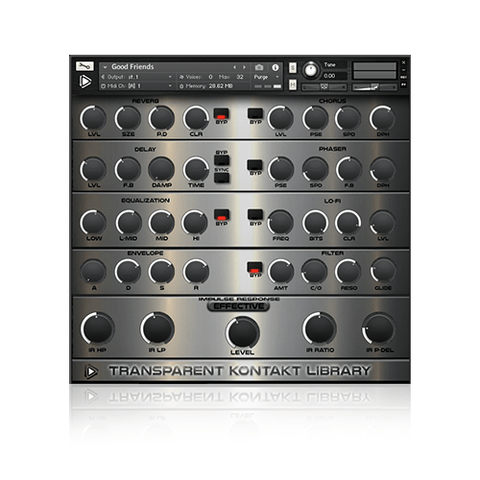 Transparent Kontakt Library - 70 Instruments + 20 Arps
