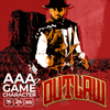 AAA Game Character Outlaw