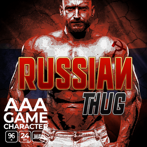 AAA Game Character Russian Thug
