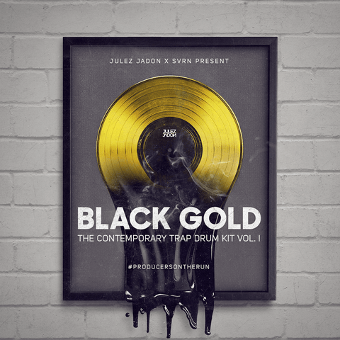 Black Gold Drum Kit