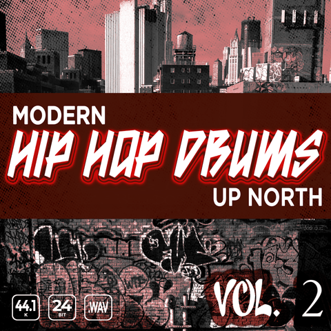 Modern Up North Hip Hop Drums Vol. 2