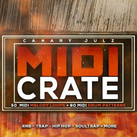 MIDI Crate - Custom MIDI Keys & Drums Pack