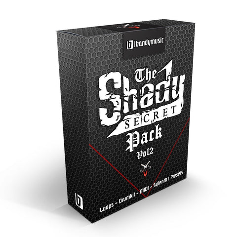 The Shady Secret Pack Vol.2 - Construction Kit, Drumkit & Sylenth Bank