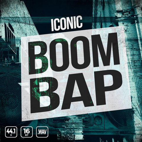 Iconic Boom Bap - 200 Drum One-Shots