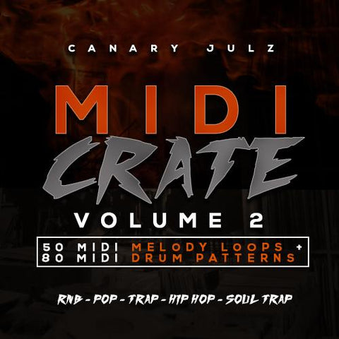 MIDI Crate Vol.2 - MIDI Melody & Drum Loops