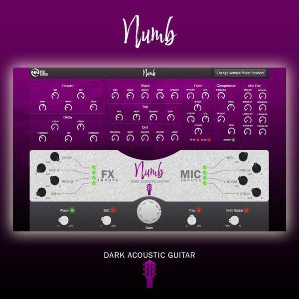 Numb - Dark Acoustic Guitar VST