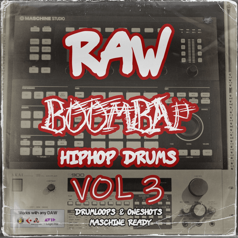 Raw BoomBap HipHop Drums Vol.3