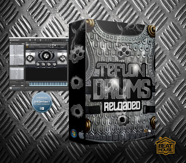 Teflon Drums Reloaded (Kontakt Library)