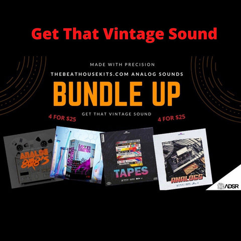Analog Vintage Sound Bundle - 4 Kits in 1