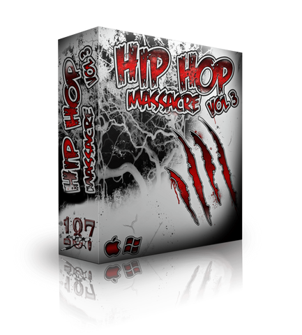 Hip Hop Massacre Vol.3 (WAV & MIDI Loops)