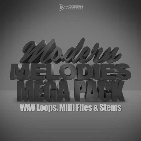 Modern Melodies Mega Pack - 100 Royalty-Free Melodies for Producers