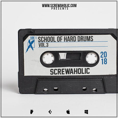 School Of Hard Drums Vol.3 - Boom Bap Hip Hop Drum Kit